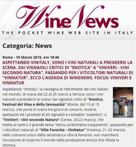 Wine News - 10 marzo 2015
